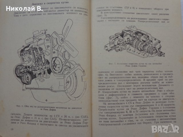 Книга Леки автомобили Рено София 1960 год Експлуатация и поддържане на Български език, снимка 9 - Специализирана литература - 36872017