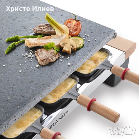 Раклет скара с каменна плоча Lagrange 1000W, снимка 2 - Скари - 42877339