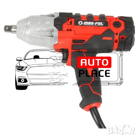 Професионален електрически гайковерт 1/2 – 720Nm Mar-Pol, снимка 5 - Други инструменти - 54039978