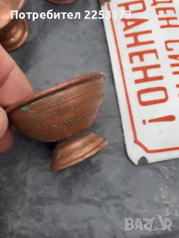 Медни съдове-миниатюри.Лот., снимка 3 - Декорация за дома - 39857372