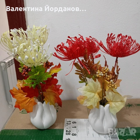 декорация с изкуствени орхидеи , снимка 5 - Декорация за дома - 52905726