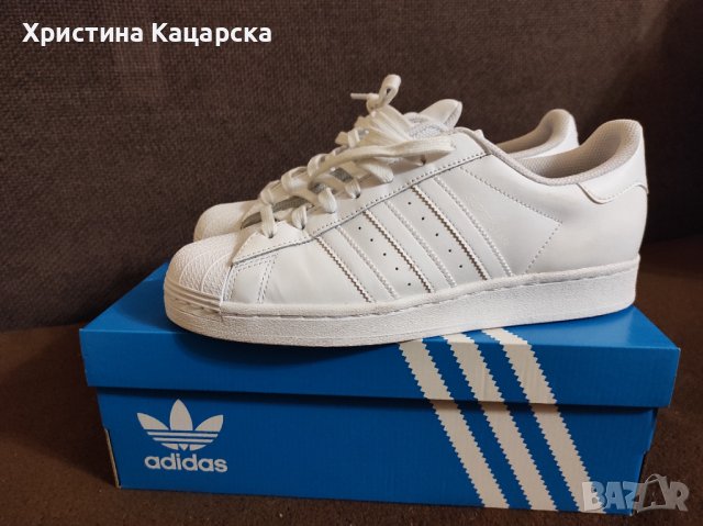 Мъжки сникърси Adidas Superstar, снимка 8 - Ежедневни обувки - 42656998