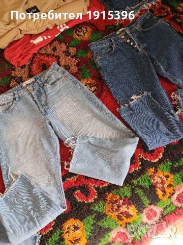 Зара дънки с висока талия , снимка 2 - Дънки - 44142774