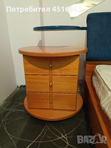 Нощни шкафчета и тоалетка от чам, снимка 3 - Шкафове - 52155480