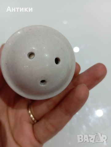 Стара порцеланова солница маркирана , снимка 8 - Други - 52553733