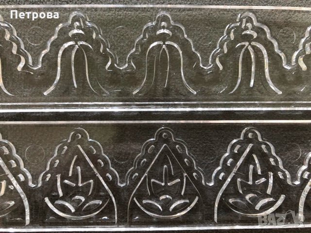 Комплект щампи за фондан с абстрактни форми - цветя, дървета, снимка 2 - Форми - 35466242