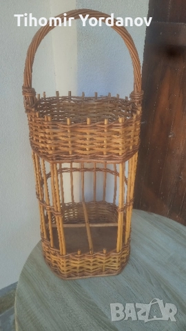 Кошница за бутилки., снимка 13 - Декорация за дома - 51468518
