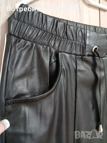 продавам дамски кожен панталон , снимка 3 - Панталони - 53181209