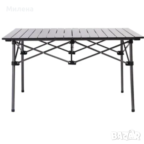 Сгъваема къмпинг маса 95х55 см, снимка 2 - Къмпинг мебели - 50019386