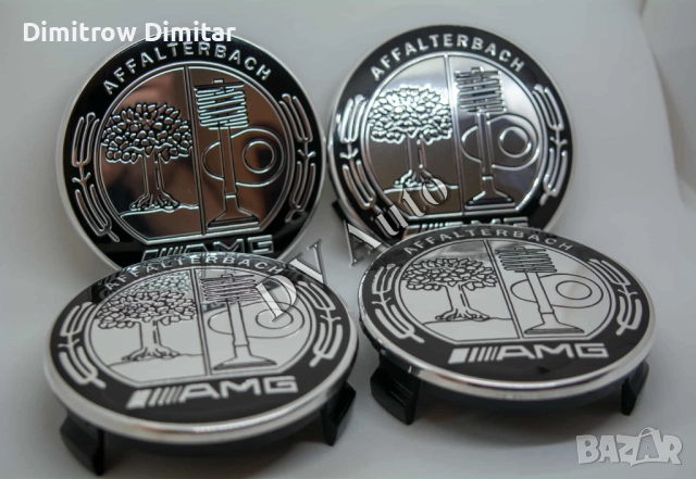 AMG капачки за джанти 4бр комплект 