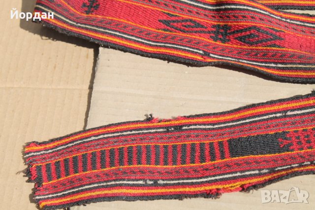 Вълнен колан за народна носия , снимка 2 - Антикварни и старинни предмети - 38013065