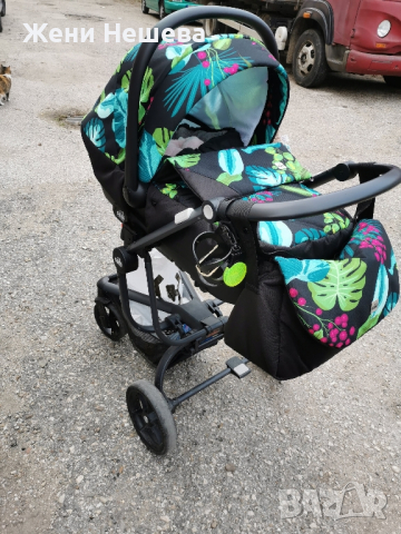 Бебешка комбинирана количка Cam 3 в 1, снимка 4 - Детски колички - 44526035