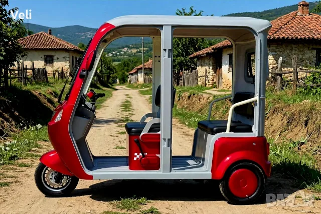 Електрическа триколка 3000W,72V, 32Ah , снимка 11 - Мотоциклети и мототехника - 56107348