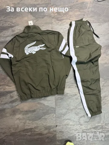 Lacoste Мъжки Шушляков Спортен Комплект🔝Мъжки Шушляков Спортен Екип - Различни Цветове Код NGHSP178, снимка 2 - Спортни дрехи, екипи - 55834191