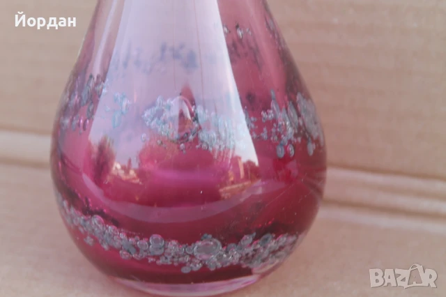 Немска кристална ваза ''Glasgalerio Malente'', снимка 9 - Вази - 51182287