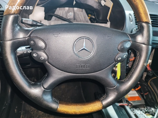 Волан махагонов от Мерцедес Е класа W211 фейса, снимка 3 - Части - 54093242