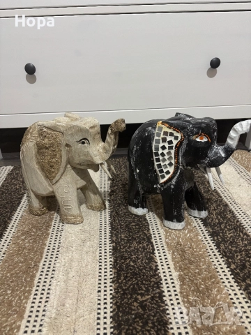 Слонче от дърво 