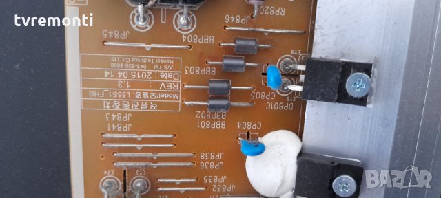 POWER BOARD ,BN44-00704E,L55S1_FHS, for SAMSUNG UE50J5550SU, снимка 4 - Части и Платки - 33888926