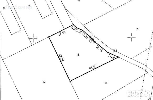 Продавам парцел (земеделска земя) 2 дка., Ново село, Старозагорско