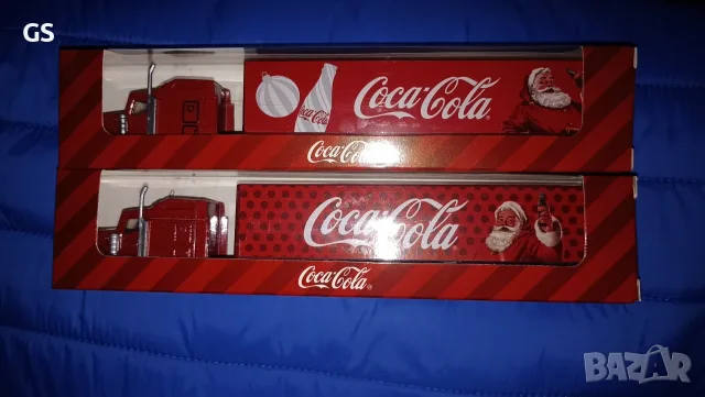 Продавам коледни камиончета Coca-Cola