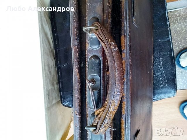 Стар куфар с инициали принадлежал на известният канадски актьор и художник James Edward Harvey.(1873, снимка 5 - Антикварни и старинни предмети - 35656394