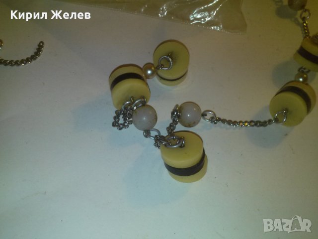 КОСТ ПЕРЛИЧКИ КРАСИВО АРТ ПОСРЕБРЕНО КОЛИЕ 60481, снимка 3 - Колиета, медальони, синджири - 29754067