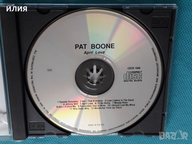 Pat Boone(Big Band, Swing)-2CD, снимка 2 - CD дискове - 44734089