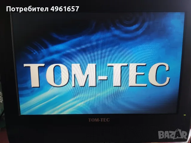 Телевизор с DVD PLAYER TOM-TEC на 12V., снимка 2 - Телевизори - 56544246