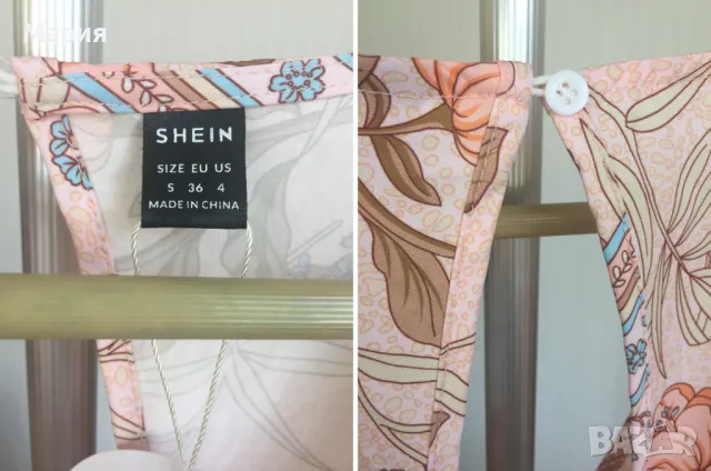 SHEIN С размер Нов Дамски Гащеризон Розор на Нежни Цветя Шейн , снимка 4 - Гащеризони - 47317241