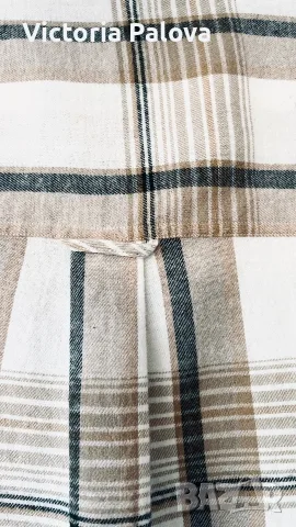 НОВА Карирана Риза Chaps Ralph Lauren | Винтидж Уникат от 90-те (Размер XL/2XL), снимка 9 - Ризи - 55967184