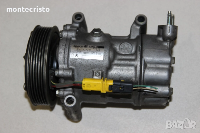 Компресор климатик Fiat Fiorino (2007-2017г.) 9800821980 / 9655191680 / 9671456680 / 9684480480, снимка 4 - Части - 51865069