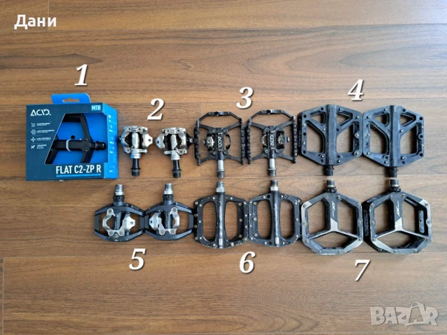 Висок клас педали за планински велосипед Shimano / ACID