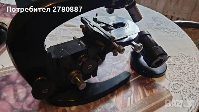 Бинокулярен микроскоп  Carl Zeiss Jena, снимка 6 - Лаборатория - 47395881