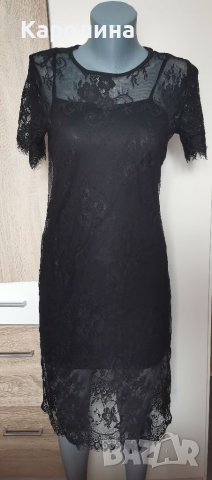 Дантелени рокли, размер С , снимка 6 - Рокли - 40433379