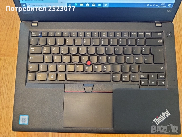 Lenovo Thinkpad T480 i7-8550U 256SSD