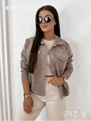 Дамско преходно яке от кадифе Ripley, 3цвята , снимка 5 - Якета - 53886466