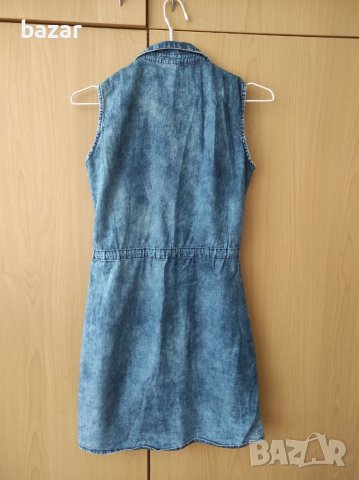 Дънкова рокля , снимка 2 - Рокли - 36695213