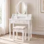 Бяла козметична тоалетка. , снимка 1