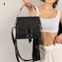 Страхотна дамска чанта в модерен дизайн налична в 16 цвята Размер: 20х19х10см, снимка 1