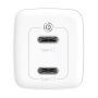 Захранване за бързо зареждане Baseus GaN 2 Lite Charger 65W, снимка 3