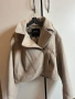 Бежова жилетка/късо палто Zara XS, снимка 1