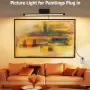 LED лампа за картина 60 см с регулируемо рамо, черна, снимка 5
