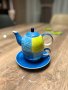 Комплект за чай каничка с чаша, снимка 1 - Чаши - 44148840