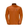 Мъжко яке  Jack Wolfskin  Crestview Desert Orange Soft Shell Jacket , L размер , снимка 1