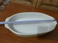 Порцеланова тава елипса терин, снимка 3