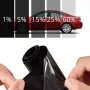 Фолио за затъмняване Еко 50 см х 3 м, 1%, изключително тъмно черно, снимка 2