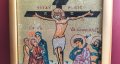 Везана икона Христос на кръста, снимка 3