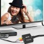 RCA / AV към HDMI преобразувател адаптер за връзка на PC компютър лаптоп с монитор - 3718, снимка 8