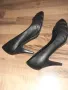  Черни дамски обувки на ток, снимка 1