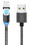 Светещи магнитни USB кабели за зареждане , снимка 4